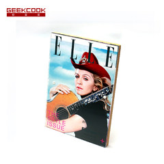 GeekCook geek library ELLE cover 7 inch magnetic acrylic frame frame creative birthday gift 7 inch 17.5*12.5cm