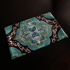 |eto home | easy Amoy gorgeous style simple Malaysia velvet embossed cloth mat table mat Back towel 67*78
