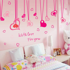 Hello Kitty hello Kitty wall poster bedroom lovely children`s room cartoon room decoration poster wall sticker love hanging curtain big