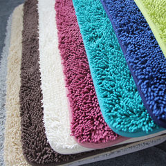 Absorbent pad antiskid mat exports on a single foot cushion kitchen bathroom chenille thickened bathroom door 40CM*60CM