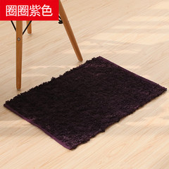 Long staple absorbent pad into the mat anti-skid carpet mats Home Furnishing bathroom mat kitchen mats Custom size please consult customer service Dark purple