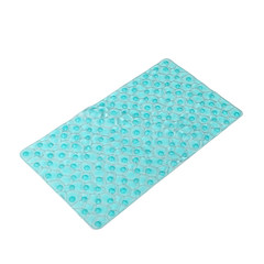 Bag mail bathroom anti-skid foot pad bath mat bath shower room strong suction cup anti-skid foot pad toilet mat 40× 60 cm is pure and fresh and green