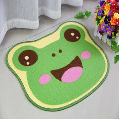 Special price: huiduo cute cartoon floor mat for children, toilet mat, anti-skid foot pad, door mat, latex 40× 60CM new frog