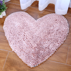 Gucci Cotton Quilted pad love Korean garden mat mat cloth cotton machine washable mat Peach 30*50cm Cascade love A