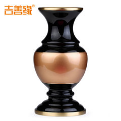 Kyrgyzstan good double color net surface copper vase decoration of modern living room decoration crafts decoration 0448 Home Furnishing