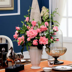 Indoor flower arrangement flower feel moisturizing rose flowers flowers floral decoration decorative silk suit