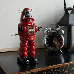 Home Furnishing [] iron decor decoration decoration robot love exploring Raoul retro ornaments