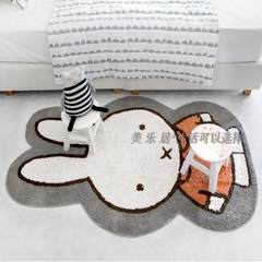 South Korea imported handmade cotton mat mat mat small bathroom kitchen color carpet cartoon spot shipping 60X160CM