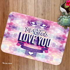 The cartoon in home living room cleaning pad mat stair foot pad bedroom kitchen bathroom absorbent mat