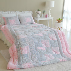 The Korea winter short thick warm four piece bedding brushed wedding bedding method Four piece suit 1.8m (6 feet) bed