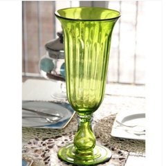 In the light of European elegant tall glass vase floral ornaments Home Furnishing Jewelry Wedding supplies
