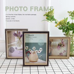 American country 7 inch retro wall frame table table decoration combination frame wall frame wedding decoration 7 inch