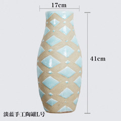Ceramic vase ornaments bedroom modern minimalist fashion luxury decor decoration Home Furnishing Nordic vase Large 17*41 [decorative pottery boundary]
