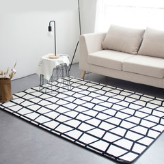 Thickening Nordic simple wind multifunctional Non Gel crystal velvet mat carpet can be hand washed, machine washable and collapsible 40× 60CM GL- ladder.