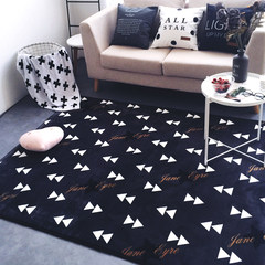 Thickening Nordic simple wind multifunctional Non Gel crystal velvet mat carpet can be hand washed, machine washable, folding 40×, 60CM GL- symbol.