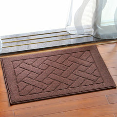 Door mat foot mat porch door dust mat kitchen strip mat bathroom door anti-skid carpet 45× Short 70cm coffee