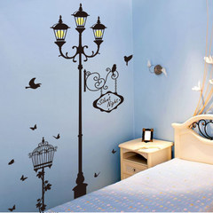 Creativity can remove the living room bedroom lamp wall stickers simple fashion style bars KTV corridor entrance wall Super