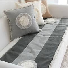 Korean buy American sofa cushion, gray antiskid cushion, thickening combination sofa cushion (made to order) Figure 80*80cm
