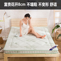 Thickened tatami mat mattresses 1.8m beds 1.5m students dormitory 0.9 single person 1.2m sponge bed mattresses ground bunk bed mattresses with wealth blossom (8cm) 120*200cm single mattresses