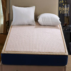 Roland spring thin washable mattress textile folding bed mattresses mattress pad supporting 1.5 meters 1.8 meters bed Mink skin 1.2m (4 feet) bed