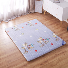 Mattress 1.8m bed 1.5 double thickened flannel bed bedplate tatami mat 1.2 m single dormitory students happy fawn 1.35*2 m