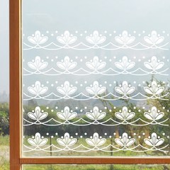 Remove stickers stickers lace bedroom bedside wall decoration glass cabinet can be self adhesive paper in