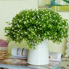 Flower vase with flower vase ornaments ceramic white flower simulation minisuit Hyacinth Vase table