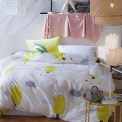 Pure cotton four-piece cotton bedding set 1.8m bedding sheets 1.5m mandy 1.5m (5ft) beds for three-piece bedding sets