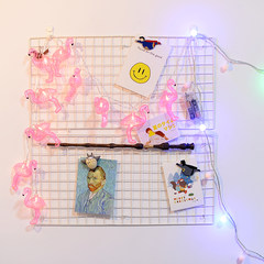 Japanese style Zakka iron mesh photo, wall hanging net magnet, refrigerator paste adsorption, decorative baking cooling frame
