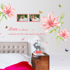 Photo wall stickers wall of the living room bedroom wall warm bed room European style Decals Stickers creative decorations Large