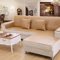 The new Chinese summer rattan seats sofa cushion pad European Piaochuang simple modern sofa cloth sofa set custom slip Woven shallow coffee (rattan mat) 80*80cm
