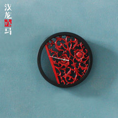 Red Ma Xin Chinese Home Furnishing Hanlong decorative wall clock wall clock wall clock wall art design time