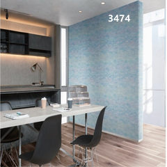 Japanese wallpaper purchase, simple wallpaper, blue water ripple wallpaper, living room background wall RF-3474 RF-3474 Wallpaper only