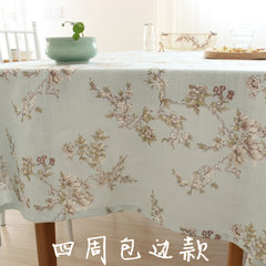French Japanese cotton flower Magnolia elegant dining table table desk desk cover towels table cloth bag mail Wrap around Customized do not change, take the change