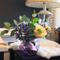 Iflower high-grade flower simulation soft outfit Home Furnishing floral ornaments suit European flower new American classical flower