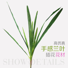 High simulation glue Gladiolus flower shape leaves of Phalaenopsis leaf Hui orchid leaves fake wholesale special offer