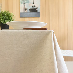 The Japanese linen tablecloths cloth hemp cloth color pigment modern simple table cloth table cloth tablecloth Restaurant Hemp color 90+17 vertical *110cm