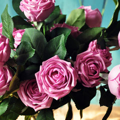 MEMA feel moisturizing, roses mellow, tea roses, imitation roses, imitation flowers F512