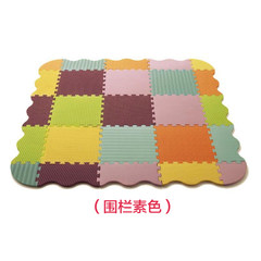 [Special] mosaic stitching floor thickening, environmental protection foam baby crawling pad, baby toys splicing carpet 40× 60CM Plain fence