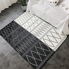 Cat's original hand hair] fat house, everyday lovely cushion ins lovers self fried interesting carpet 40× 60CM black and white lines