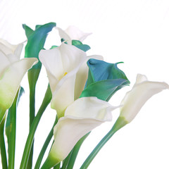 Very high PU simulation flower Calla flowers feel the living room decoration flower table placed single flower Calla
