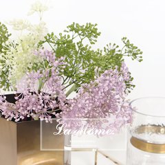 LaMome. simulation of multicolor plastic fruit / Green / purple white pony mulberry flower decorative flower collocation