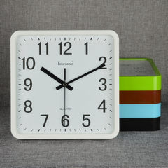 Genuine TELESONIC Uranus simple modern style bedroom living room wall clock square quartz clock You can edit it after you select it