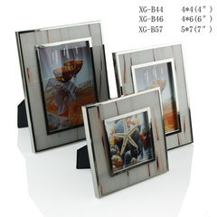 The 7 inch photo frame model room decoration decoration 6 inch photo frame table soft ornament star Home Furnishing 3 inch The white bone frame