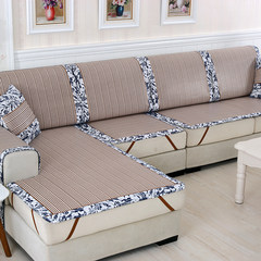 Summer mat, sofa cushion, summer anti skid ice silk mat, sofa cushion, living room fabric, ice rattan mat, custom made aloe mat 80*80cm