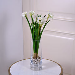 High flower vase set simulation Narcissus modern minimalist model of soft decoration decoration flowers A set of high money
