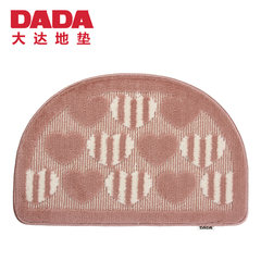 DADA Da Da mat enters door to door mat, doormat, bedroom hall, water absorbing mat, bathroom kitchen, 40×, 60CM DA7500 half circle.
