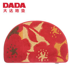 DADA Da Da mat enters door to door mat, doormat, bedroom hall, water absorbing mat, bathroom kitchen, 40×, 60CM DA8339 half circle.