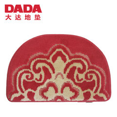 DADA Da Da mat enters door to door mat, doormat, bedroom hall, water absorbing mat, bathroom kitchen, 40×, 60CM DA7988 half circle.