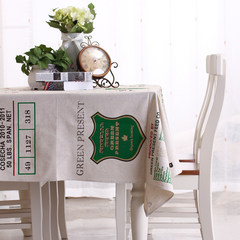 European style retro British style cotton cloth fabric table cloth tablecloth Cafe pastoral party tablecloth British style (slightly dull) 65+17 vertical *180cm